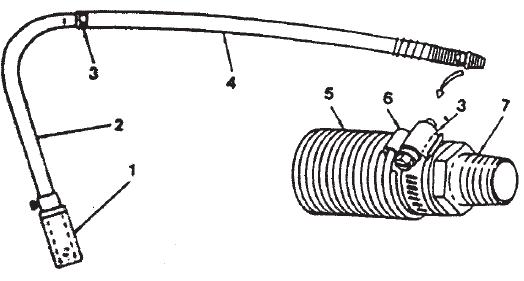 PowrTwin 4500 Syphon Hose Assembly Parts